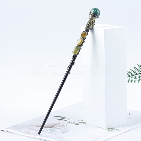 Synthetic Malachite Magic Wand PW-WG11250-08-1