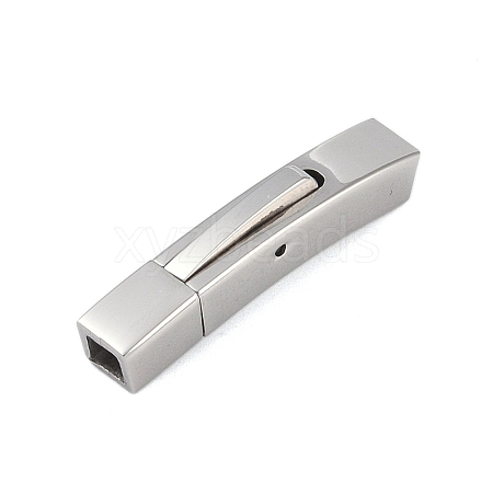 Non-Tarnish 316 Stainless Steel Bayonet Clasps STAS-K282-08D-P-1