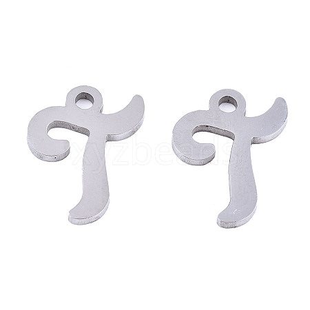 Non-Tarnish 201 Stainless Steel Charms STAS-T044-217P-T-1