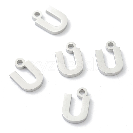 Non-Tarnish 304 Stainless Steel Charms STAS-G244-01U-1