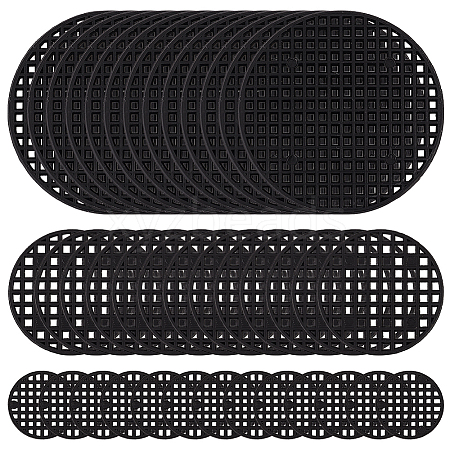 180Pcs 3 Styles Plastic Planter Flower Pot Hole Mesh Pad FIND-GO0002-79-1