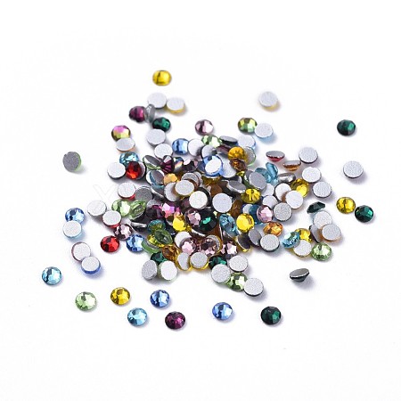 Glass Rhinestone Flat Back Cabochons RGLA-S002-06SS-M-1