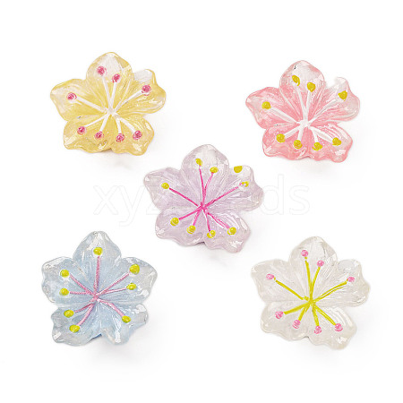 Opaque Resin Cabochons RESI-R455-01E-1