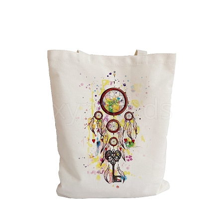 Printed Canvas Women's Tote Bags PW-WGE61CD-06-1