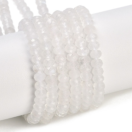 Natural Rainbow Moonstone Beads Strands G-F778-A06-02-1