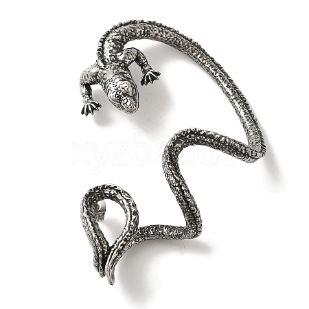 316 Surgical Stainless Steel Cuff Earrings EJEW-E300-24AS-02-1