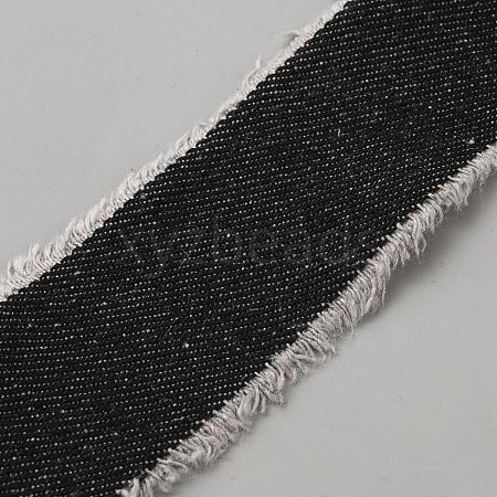 Polyester Lace Trim Ribbon OCOR-WH0108-19D-1