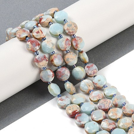 Synthetic Shoushan Stone Beads Strands G-C116-A35-01-1-1