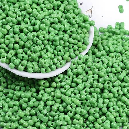 Baking Paint Glass Seed Beads X1-SEED-K010-A27-1