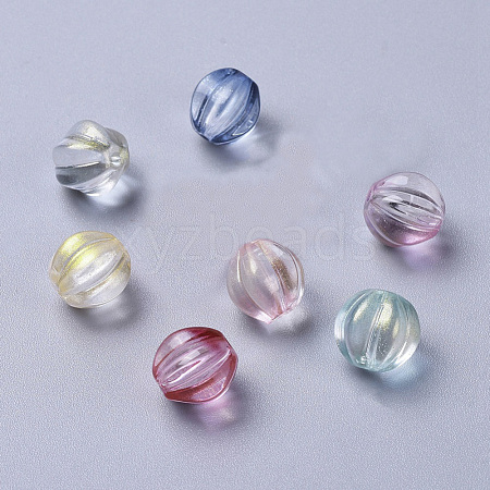 Transparent Glass Beads X-GLAA-L027-K-1