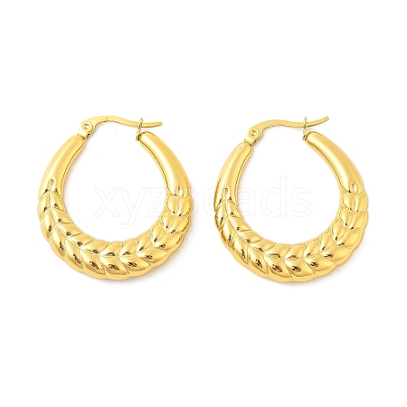 304 Stainless Steel Hoop Earrings EJEW-Q011-15G-1