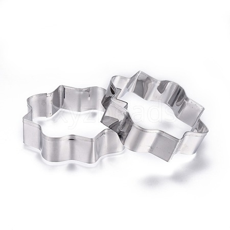 Tarnish Resistant 304 Stainless Steel Cookie Cutters DIY-E012-42-1