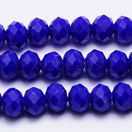 Imitation Jade Glass Bead Strands GLAA-F001-3x2mm-01-1