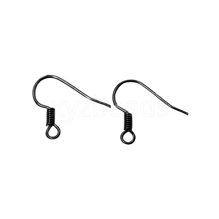 Brass Earring Hooks X-KK-Q363-B-NF-1