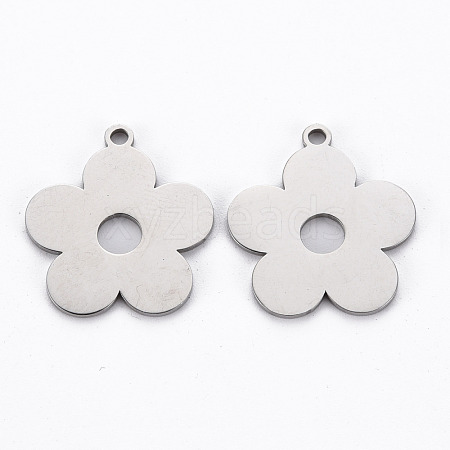 201 Stainless Steel Pendants STAS-Q240-065P-1