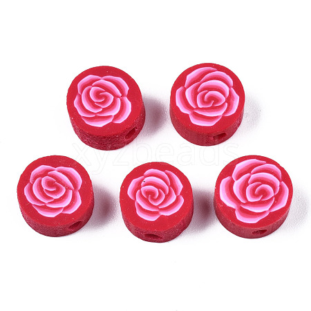 Handmade Polymer Clay Beads CLAY-N008-022F-1