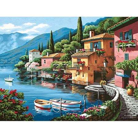 DIY Scenery Theme Diamond Painting Kits DIAM-PW0004-057T-1