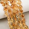 Heated Natural Citrine Beads Strands GG-CBA3A44-C04-02-1