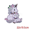 Computerized Embroidery Cloth Self Adhesive Patches PW-WGCCBFA-03-1