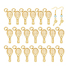 20Pcs Sports Brass Pendants KK-PH0014-26-6