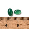 Natural Dyed & Heated Green Onyx Agate Cabochons G-F605E-23A-3