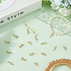 26pcs 26 Styles Brass Charms KK-SC0006-32-3