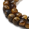 Natural Tiger Eye Beads Strands G-H042-A04-03-4