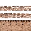 Transparent Glass Beads Strands GLAA-R041-8x8mm-A05-4