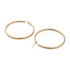 Ring 304 Stainless Steel Hoop Earrings for Women Men EJEW-B049-01I-G-2