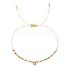 Bohemian Style Brass Charm Bracelets JG3497-7-1