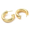 Rack Plating Brass Round Stud Earrings KK-C026-19A-G-2