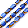 Electroplate Glass Beads Strands LS-EGLA-N008-015E-1