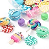 20Pcs Handmade Polymer Clay Pendants CLAY-FS0001-03-3