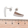 304 Stainless Steel Stud Earring Finding STAS-Z091-02P-02-3