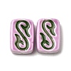 Handmade Porcelain Beads PORC-K010-02C-1