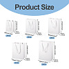 10Pcs 5 Sizes Kraft Paper Gift Shopping Bags Set ABAG-TA0002-23A-6