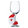 Cloth Christmas Wine Glass Covers PW-WGA5D50-01-1