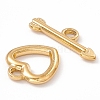 Ion Plating(IP) 304 Stainless Steel Toggle Clasps X-STAS-G299-02G-3