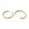 Rack Plating Brass Micro Pave Cubic Zirconia Hoop Earring EJEW-C057-04G-2