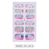 Full Wrap Gradient Nail Polish Stickers MRMJ-R086-YC-A14-1