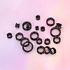 10 Pairs Silicone Ear Gauges WGCF9F6-06-1