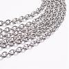 316 Surgical Stainless Steel Cable Chain Bracelets BJEW-JB03182-2