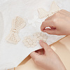 Gorgecraft 24Pcs 12 Style Milk Fiber Lace Embroidery Costume Accessories PATC-GF0001-01-4