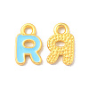 Alloy Enamel Pendants ENAM-P247-01MG-R-1