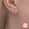 Stick S925 Sterling Silver Stud Earrings LA7874-3