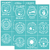 Self-Adhesive Silk Screen Printing Stencil DIY-WH0338-275-1