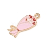 Valentine's Day Alloy Enamel Pendants ENAM-I084-01KCG-09-2