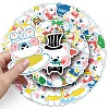 50Pcs Bear PET Stickers PW-WG7A8D2-01-6