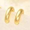 Rack Plating Brass Round Cuff Earrings EJEW-R150-16G-4