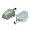 Natural Mixed Stone Pendants G-G004-06A-M02-3